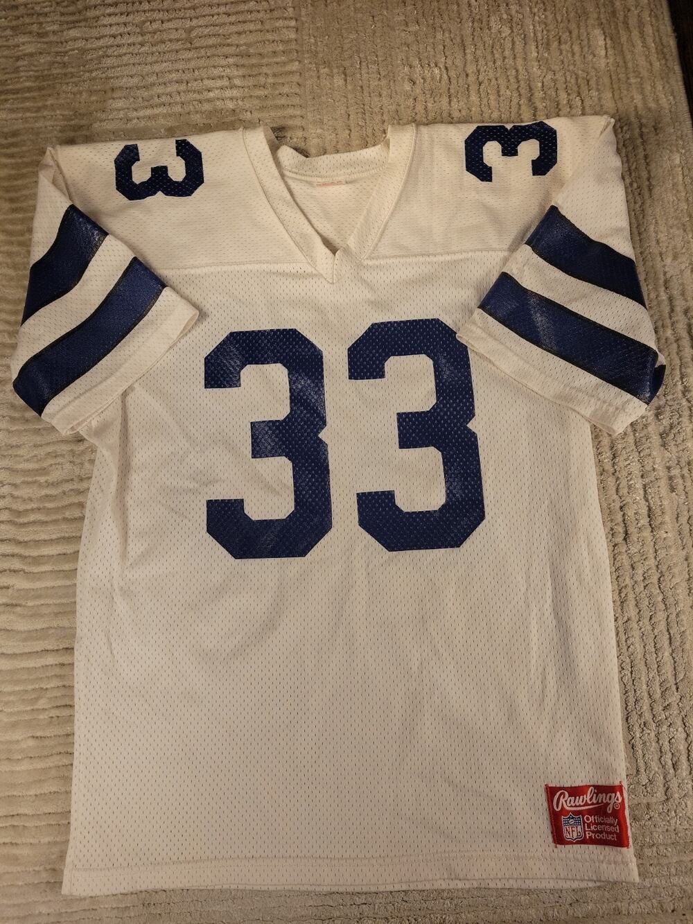 Rawlings Tony Dorsett Dallas Cowboys Jersey Mens Large Football Adult Vintage